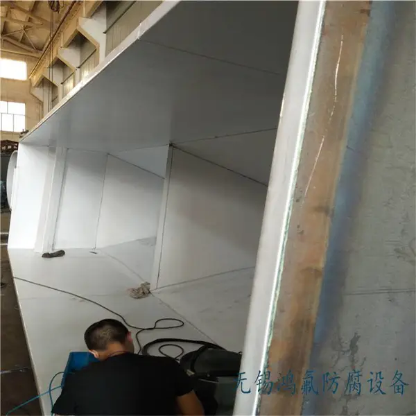 钢衬四氟方槽 内衬四氟方箱