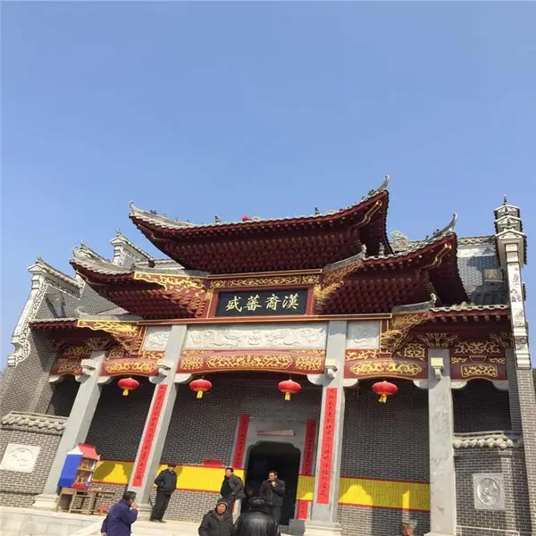 闽南祠堂设计 客家宗祠设计施工 祠堂设计图