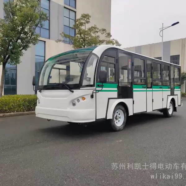 23 座封闭式电动观光车 | 景区园区观景舒适与遮风挡雨兼容量载客