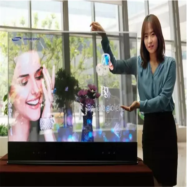 55寸OLED透明液晶屏 超薄OLED透明屏幕 ***OLED透明显示技术