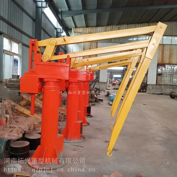 立柱型折臂平衡吊 轻型物料吊运设备 360度旋转平衡吊机