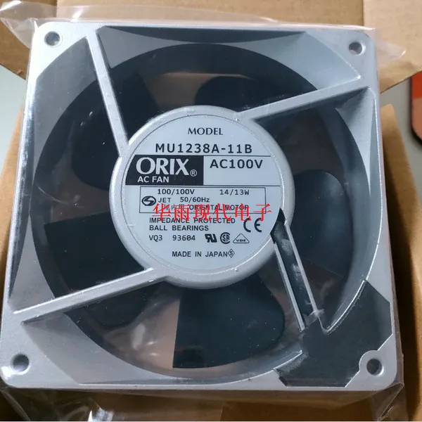 ORIX风扇 MU1238A-11B 交流风扇 AC100V 电压风扇 机柜用风扇