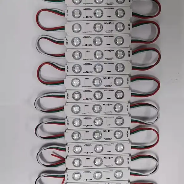 LED5050全彩模组,RGB模块,广告灯,标识模块,吸塑灯箱模组,防水模组