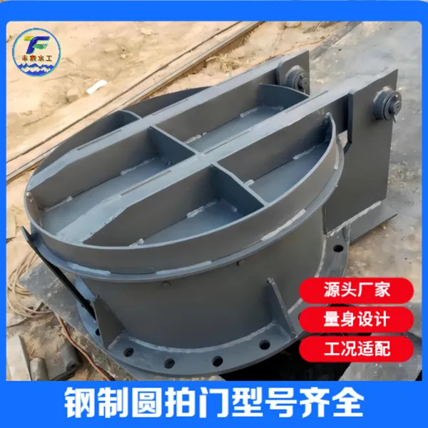 丰泰水工钢制圆拍门厂家供应钢制拍门,可按需定做,出厂价直发