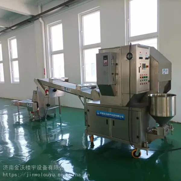 山东金沃厂家生产全自动春卷皮机 烤鸭饼加工机器