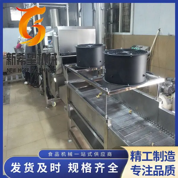 苦荞片油炸机 新希望8000型全自动油炸机304不锈钢油炸设备