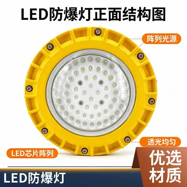 吊杆式防爆灯防爆投光灯吸顶防爆灯 LED 防爆泛光照明