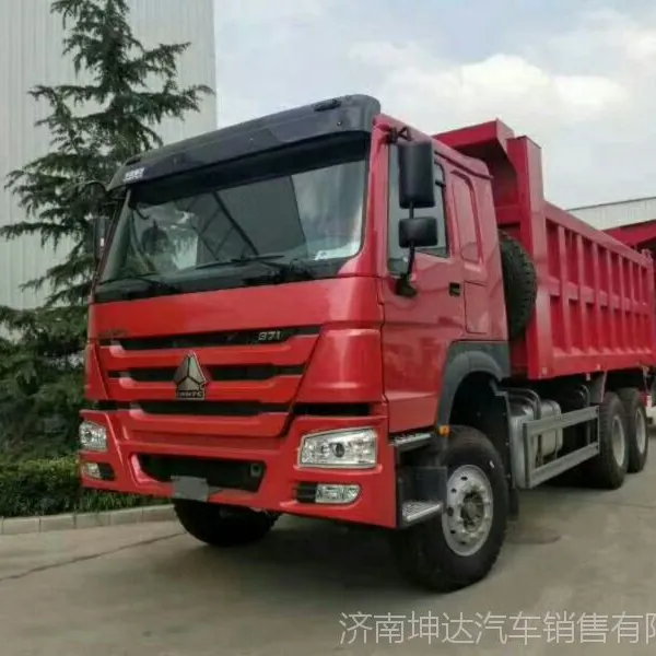 中国重汽卡车营销6*4自卸车翻斗车土方运输车出口