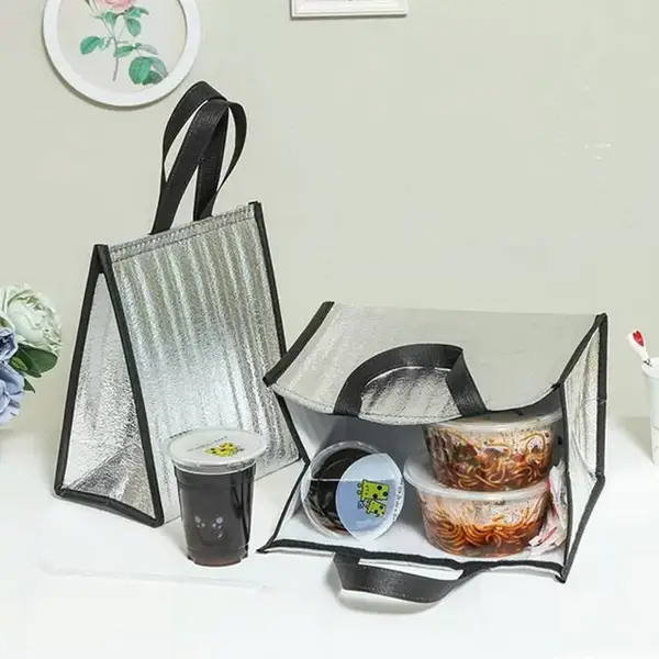 直销冷鲜冻品冷藏袋 手提铝箔拉链包 海鲜食品保鲜袋定制厂