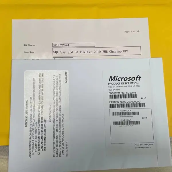 MS SQL Server 2022 标准版 5用户