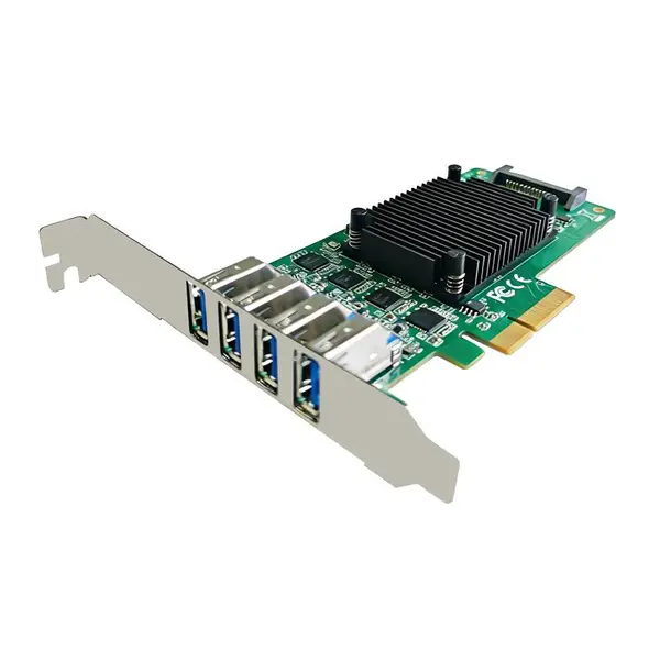 PCIe-6324四口USB3.0图像采集卡高速传输多路同步采集工业级稳定