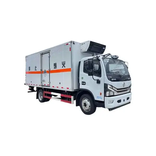 国六新款6米2危废转运车2类危险品厢式车上户方便