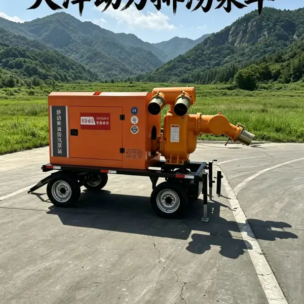 流域级超大灌区抗旱自吸水泵2500立方跨区域防洪排涝成套设备