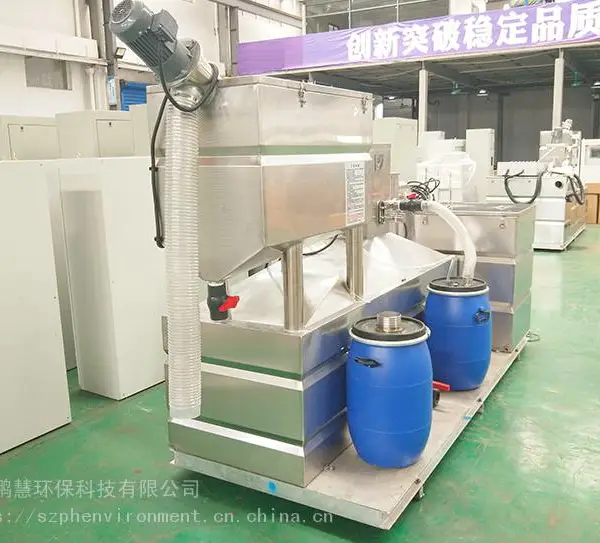 北京隔油池 餐饮油水分离设备 全自动一体化隔油提升设备