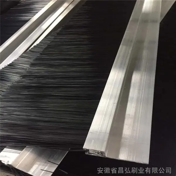 木工雕刻机防尘罩帆布条毛刷陶瓷磨边机吸尘罩排尘挡水密封贴边刷