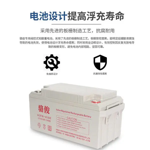�濡����6GFM-65 Ǧ����ά��12V65AH�������Ĵ���ϵͳUPS��Դ
