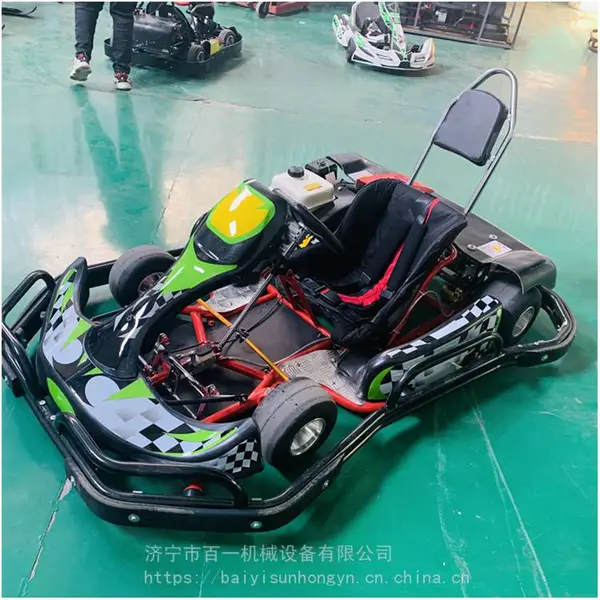 卡丁车场地赛道摆放图 成人汽油卡丁车200/270cc两种排量卡丁车