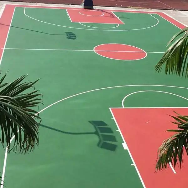 供应篮球场运动场场地地面开裂翻新工程服务