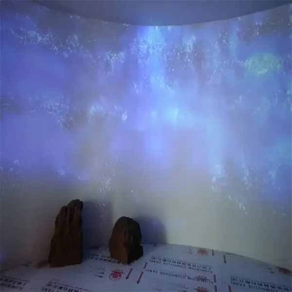 沉浸式全息展厅 异形星空通道 工程投影融合互动定制租赁出售