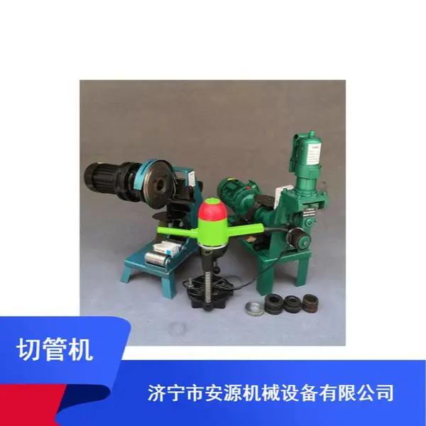 325型管子压槽机 消防管道电动切管机 山东卡箍件消防设备