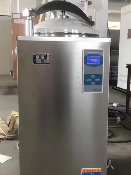 供应滨江数显手轮式全自动蒸汽灭菌器消毒锅 LS-100HD