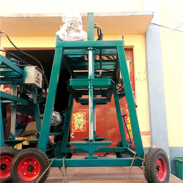 可移动式U型槽砖机一次成型机排水渠成型机加工定制