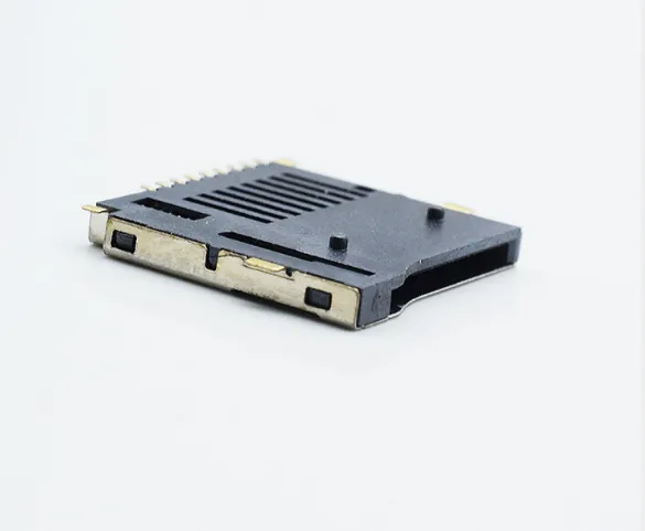 9pintf卡座mini贴片tf简易短体卡座tf连接器micro卡座 威联创供应