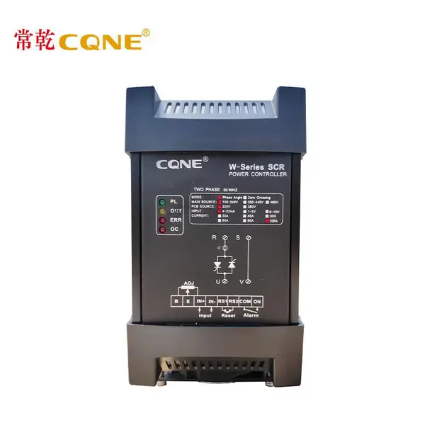 CQNE 常乾单相可控硅电力调整器 W 系列 60A 工业电加热功率控制器