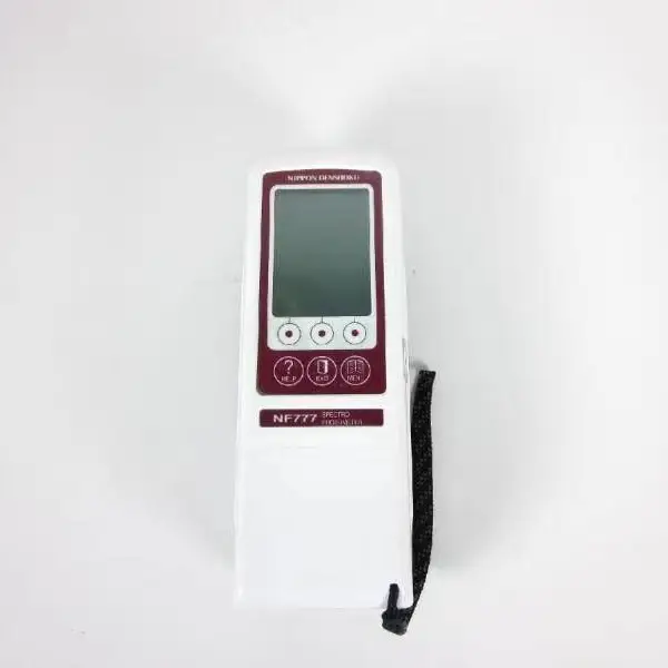日本NIPPON DENSYOKU KOGYO NF777手持式色差计色彩色差仪分光测色