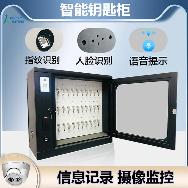 埃克萨斯智能车辆钥匙柜人脸指纹识别钥匙箱汽车钥匙管理系统