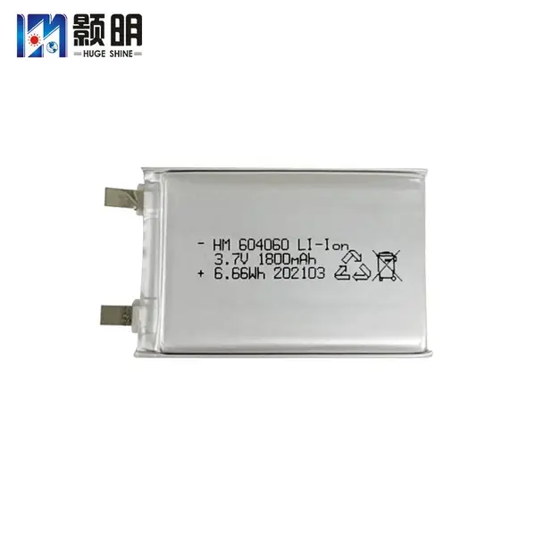 604060 704060软包锂电池 1800mAh 除颤仪 手机背夹电源 发热手套 电动窗帘电池