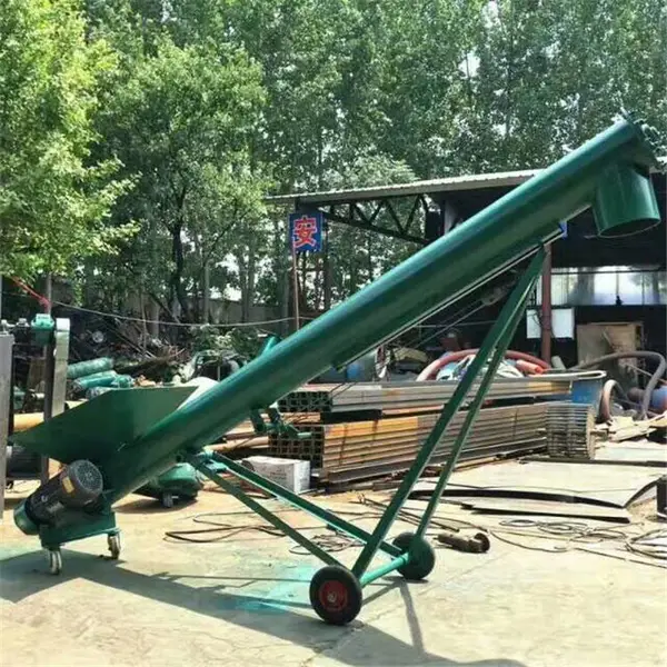 烟台电动螺旋提升机价格杂粮提升机有机肥处理机