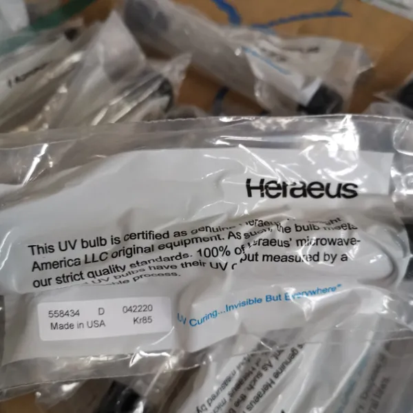 优势供应 Heraeus 灯管 00558434