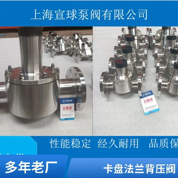 BYF-16RL DN40 法兰软密封弹簧调节膜片式背压阀图片