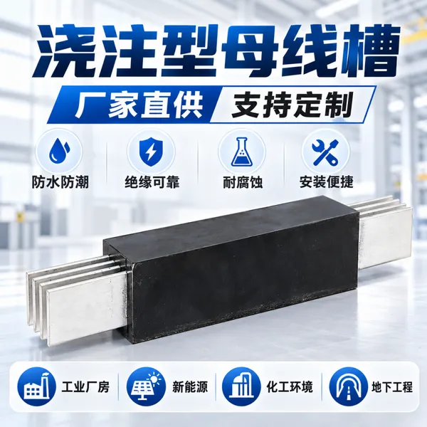 环氧浇注母线槽 防水防潮母线系统 新能源厂房配电解决方案
