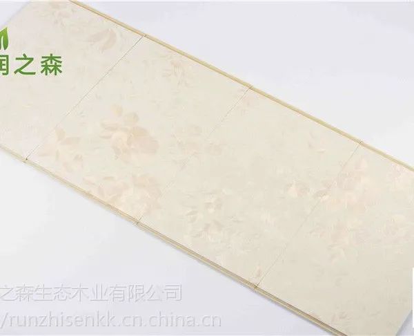 竹纤维墙板集成墙饰功能多,满足不同年龄需求