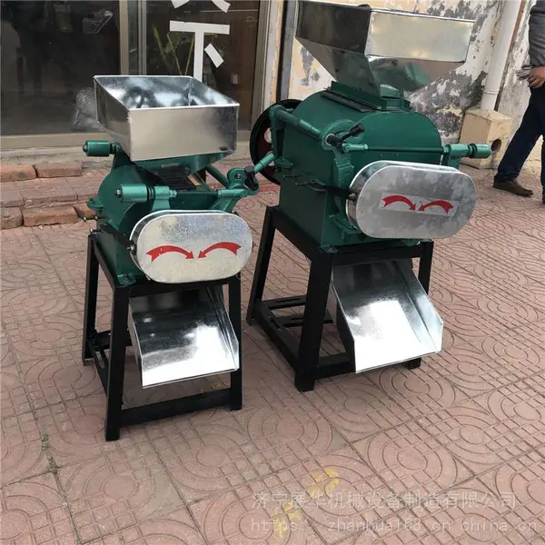 花生米破碎机杏仁糕点房破碎机大豆玉米水产养殖挤扁机