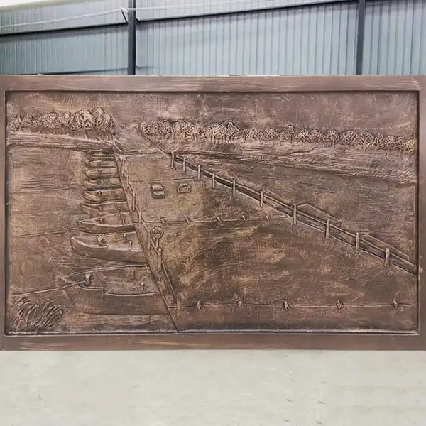 玻璃钢浮雕雕塑 革命纪念馆展览馆抗战人物浮雕壁画 人物浮雕雕塑