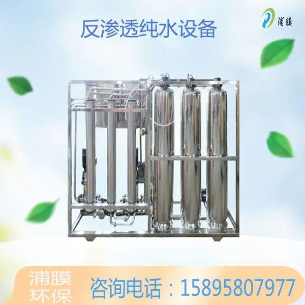 浦膜单级反渗透水处理设备厂家 设计紧凑合理 纯净水 超纯水处理设备