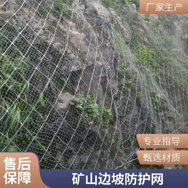 定制主动防护网 钢丝绳网型号齐全 工程防护 厂家报价