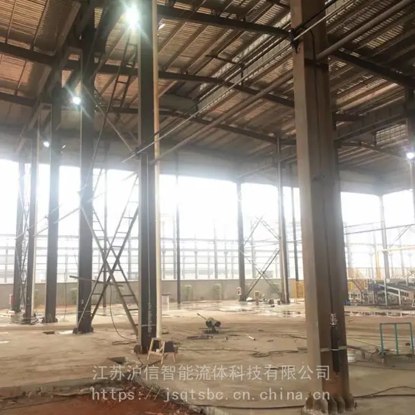 车间 气体管道集中供气系统设备 氧气 氩气 二氧化碳 丙烷气体管道安装工程