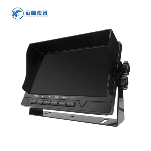 大车发7寸触摸显示器232 485控制车载录像机的触摸显示屏