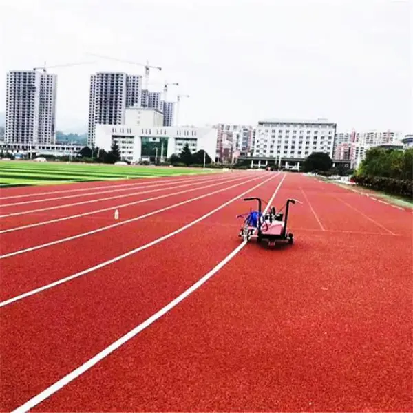 淮南 EPDM塑胶跑道 公园活动场地弹性地面材料 篮球场硅pu