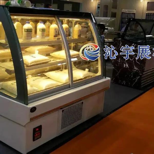 蛋糕柜欧式玻璃柜/大理石底座冷柜/保鲜蛋糕冷柜/可移动免安装冰柜