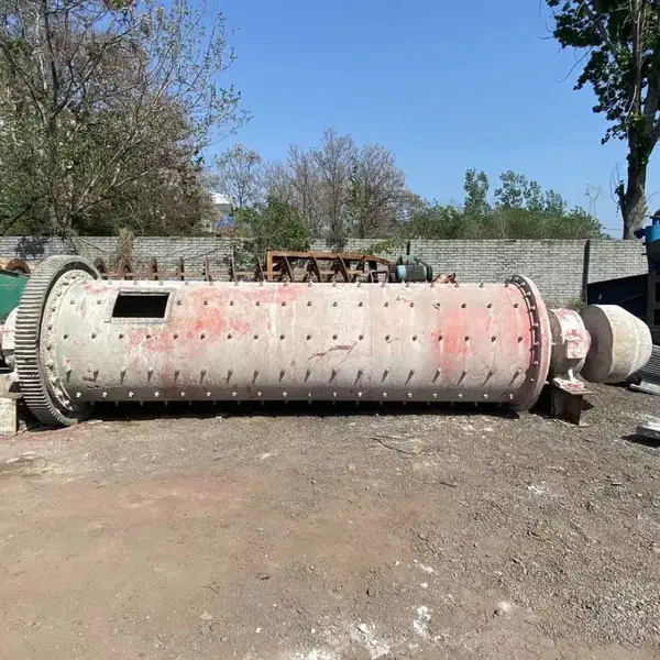 出售二手格子型选矿球磨机 二手金矿石磨粉干湿两用卧式选金设备