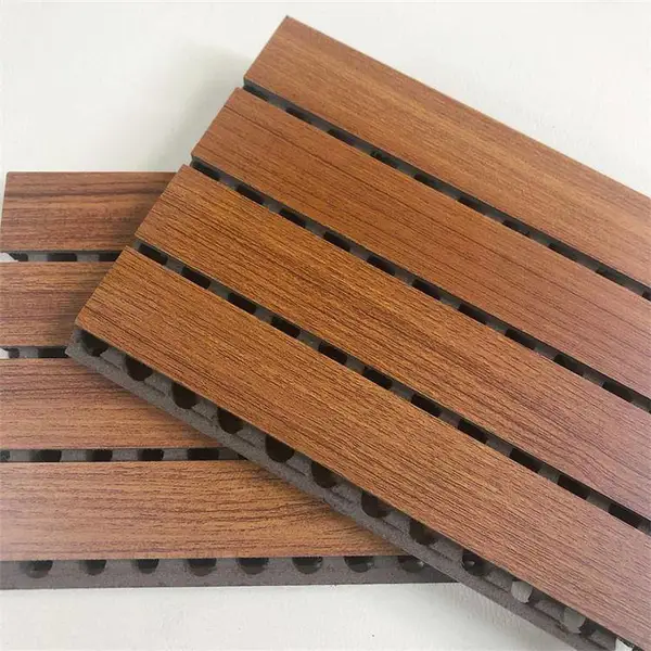阻燃木质穿孔吸音吸音板槽木穿孔木质吸音板每平米价格多少钱