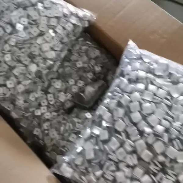 源头工厂四方方形扣异形扣胚24号28号32号心型扣爱心扣包布