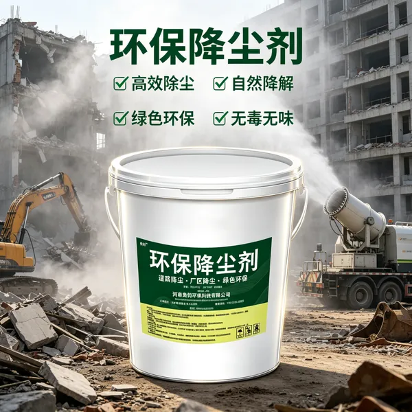 鹤壁奥钧厂家环保降尘剂 道路工地矿山料场通用 长效抑尘喷洒型扬尘抑制剂