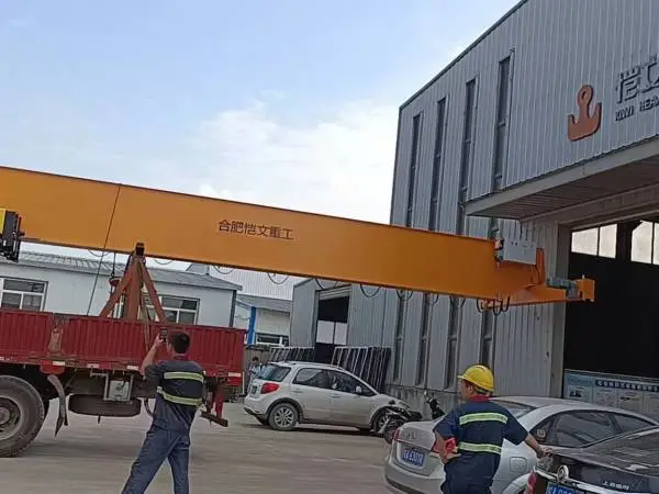 智能起重机欧式单梁行车2吨20.5米跨度恺文重工电动葫芦