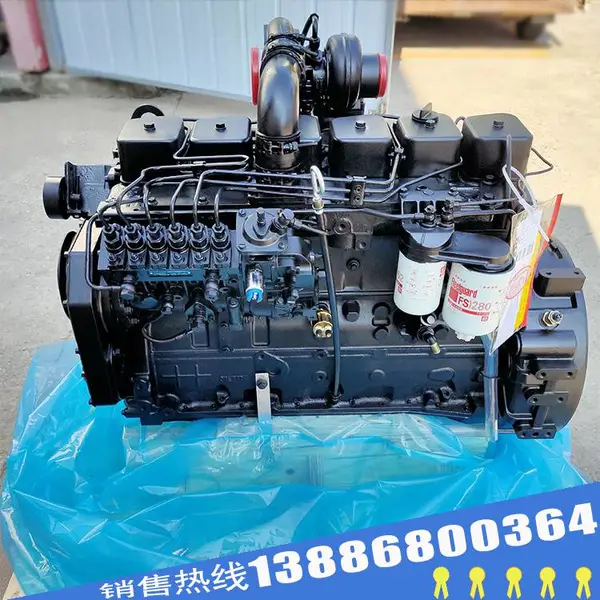 康明斯6BTAA柴油机总成6BTAA5.9-C205 150KW 全新